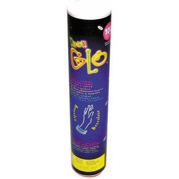 100 Bracelets Fluorescents multicolores