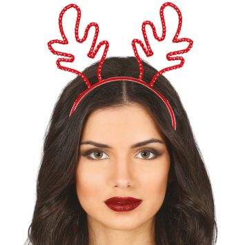 Diadème en métal de Noël - Modèle au choix