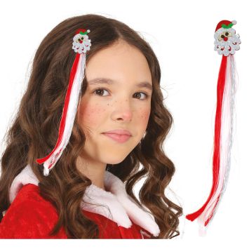 Mèche de cheveux de Noël - 30 cm - Modèle au choix