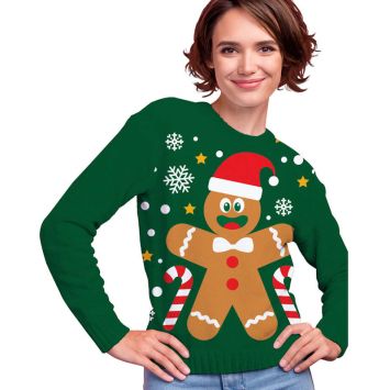 Un pull croquant de bonne humeur pour des fêtes pleines de rires !