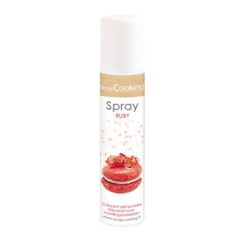 Spray colorant alimentaire rubis ScrapCooking pour pâtisserie | jourdefete.com