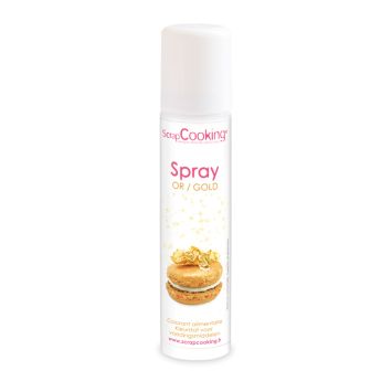 Spray de colorant alimentaire - 75 ml - Couleur Or
