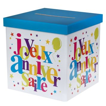Urne "Joyeux Anniversaire" - Multicolore