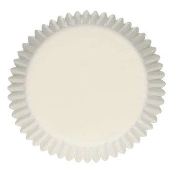 Caissettes à cupcakes blanches pour vos desserts raffinés | jourdefete.com