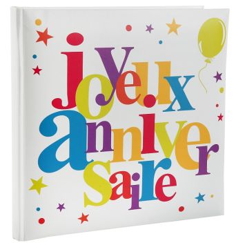 Livre d'Or "Joyeux Anniversaire" - Multicolore