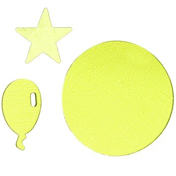 Confettis Verts Anniversaire - Etoiles et Ballons