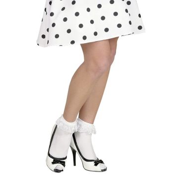 Socquettes Blanches avec Dentelle