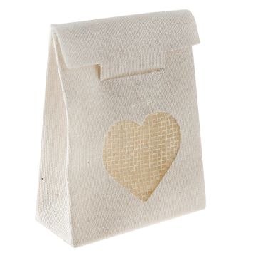 4 Contenants à Dragées Cœur 