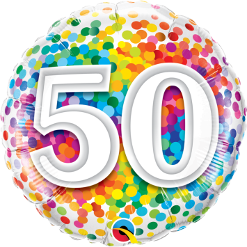 Ballon hélium 50 ans