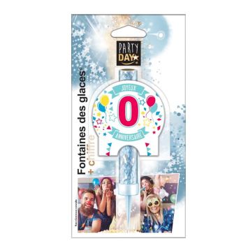 Fontaine des Glaces - Joyeux Anniversaire - Âge au Choix