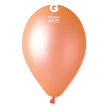 10 ballons de baudruche orange de 30 cm | jourdefete.com