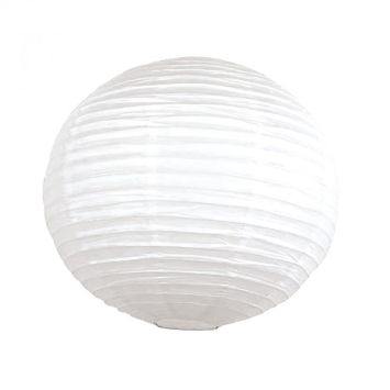 Lanterne Japonaise en Papier Blanche - 80 cm