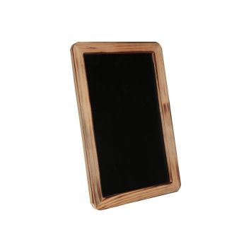 Ardoise en Bois Effet Brûlé