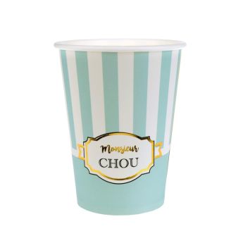 10 Gobelets - Collection "Monsieur Chou"