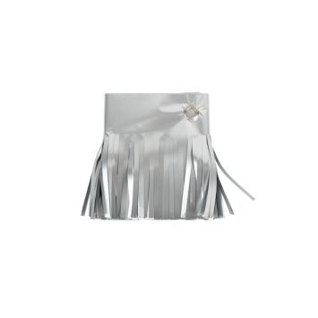 Guirlande de rideaux lamés métallisés - 15 cm x 5 m - Couleur au choix