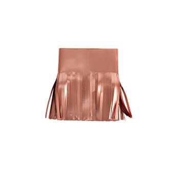 Guirlande de rideaux lamés métallisés - 15 cm x 5 m - Couleur au choix