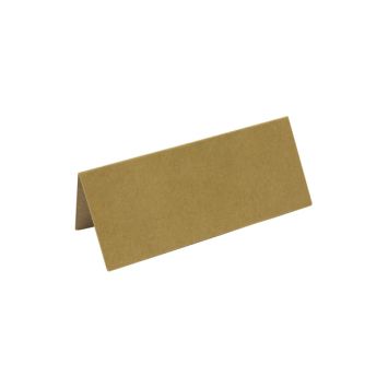 6 marque-places unis - 8 x 9,5 cm - Couleur au choix