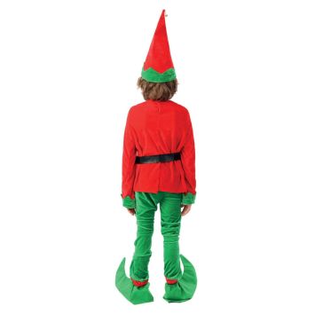 Déguisement de Lutin de Noël pour garçon - Taille au choix