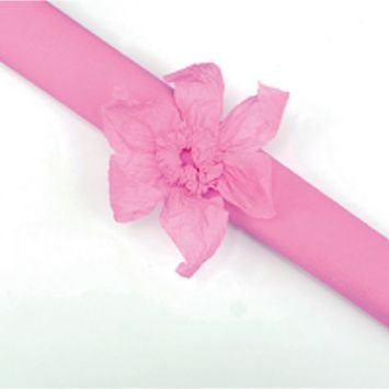 Rouleau papier crépon 10m – Rose