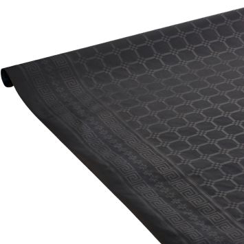Nappe en papier damassé - 6 m - Couleur au choix