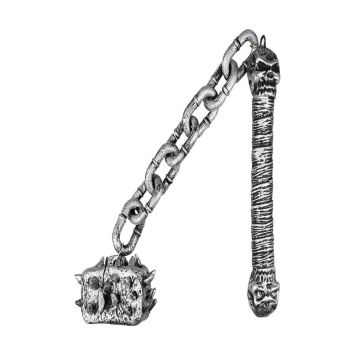 Masse d'arme avec un pavé à pointes