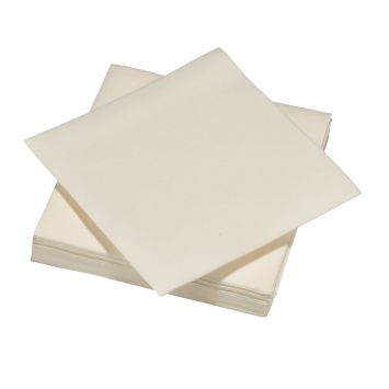 50 serviettes en voie sèche - 40 x 40 cm - Couleur au choix