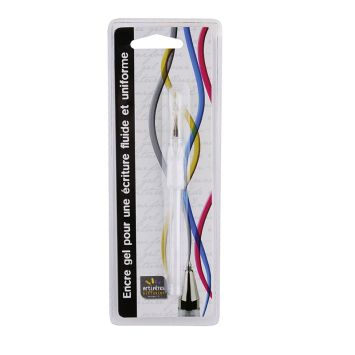 Stylo Gel Blanc