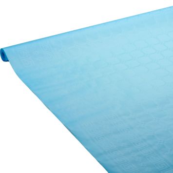 Une belle nappe en papier damassé de 25 mètres pour votre fête | jourdefete.com