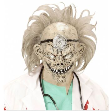 Masque de Zombie Docteur avec Perruque
