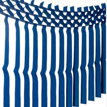 Guirlande à Franges 3 mètres - Bleu Marine