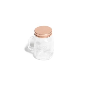 Mini Manson Jar - Rose Gold