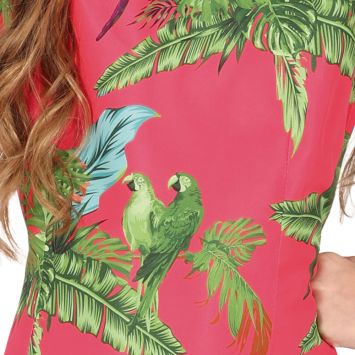 Déguisement d'Hawaïenne rose pour fille - Taille au choix