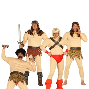 Déguisement Homme Musclé 4 en 1