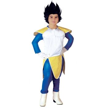 Déguisement Manga Jaune et Bleu Garçon - Taille au Choix