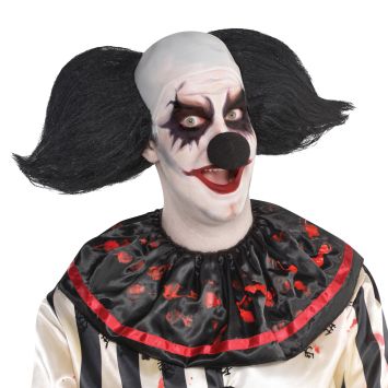 Perruque de Clown Psychopathe Noire