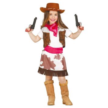 Déguisement de Cow-Girl pour fille - Taille au choix