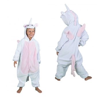 Kigurumi Licorne Blanche Enfant - Taille au Choix