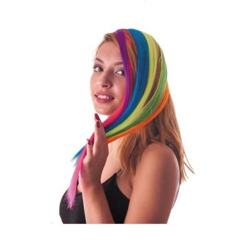 Mèche de Cheveux Coloré à Clipser - Coloris au Choix