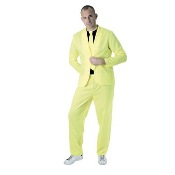 Costume Fashion Néon Disco - Jaune fluo