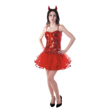 Déguisement de miss dévil - diablesse pour adolescente