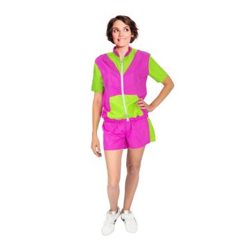 Ensemble Fluo de Sportif des Années 80 pour adulte - Couleur au choix