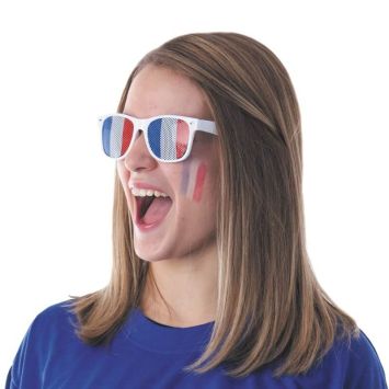  Lunettes Tricolore France Blues