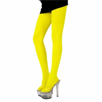 Collants Disco - Jaune fluo