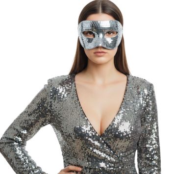 Loup Disco à facettes - Couleur au choix