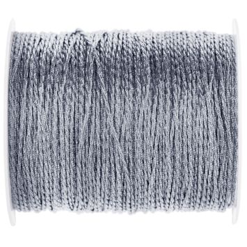 Cordon métallisé - 1 mm x 20 m - Couleur au choix