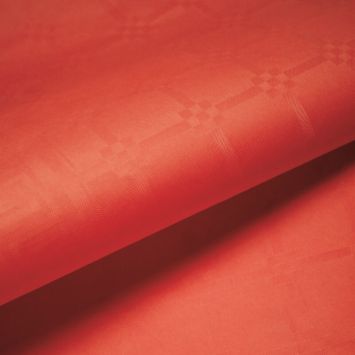 Rouleau de Nappe Damassé Rouge 25 m