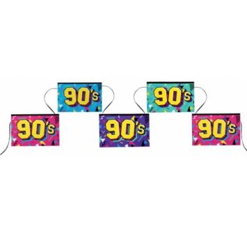banderolle fanions 5 m annees 90 | jourdefete.com
