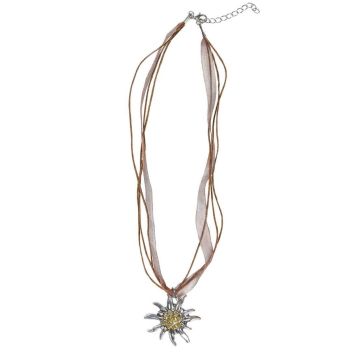 Collier Edelweiss pour l'Oktoberfest