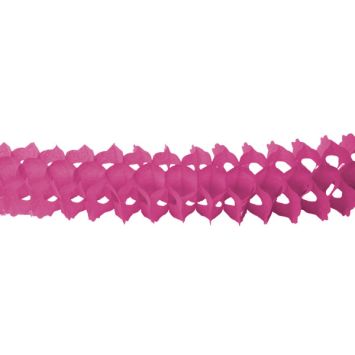 Guirlande en Papier "Zinnia" Fuchsia
