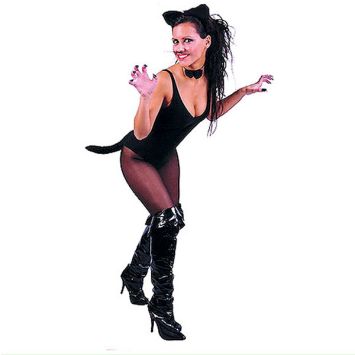set de déguisement de chatte noire